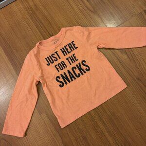 NEW Boys Unisex 18 - 24 Months The Children's Place Long Sleeve T-Shirt Tee Top